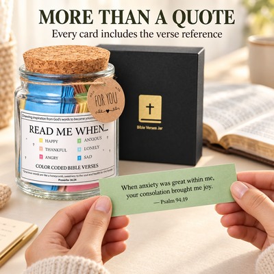 Verse Scripture Jar